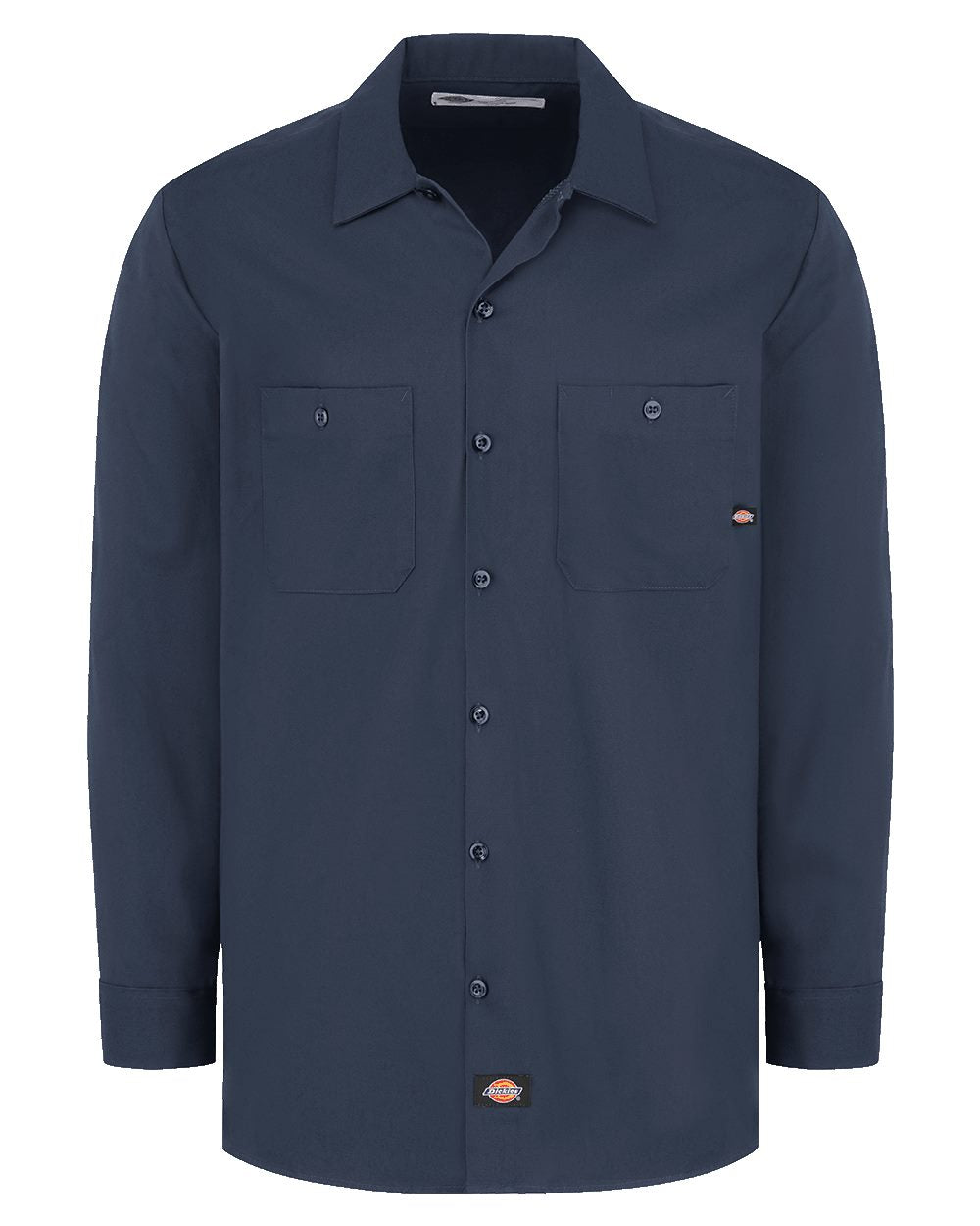 Dickies Industrial Cotton Long Sleeve Work Shirt - Tall Sizes L307T