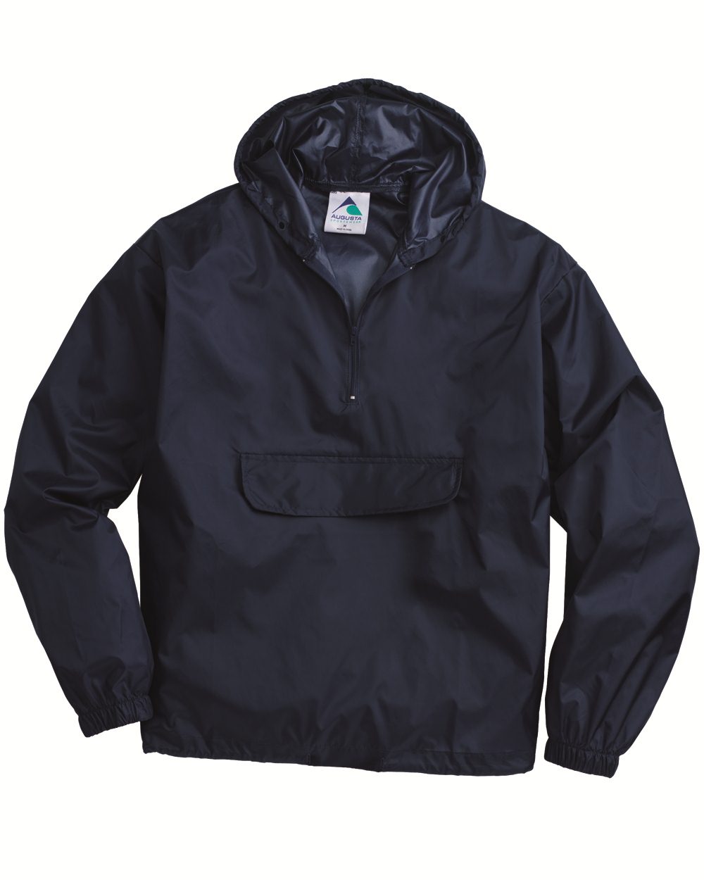 Augusta Sportswear Unisex Packable Half-Zip Hooded Pullover Jacket 3130