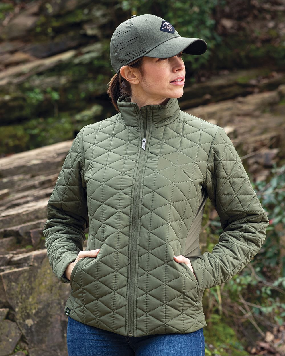 Holloway Women's Repreve® Eco Quilted Jacket 229716