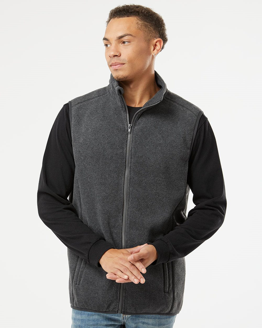 Burnside Polar Fleece Vest 3012