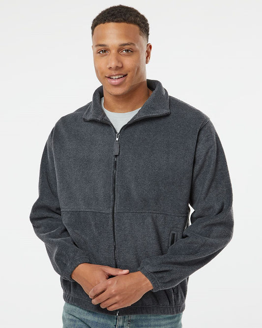Burnside Men's Polar Fleece Full-Zip Jacket 3062