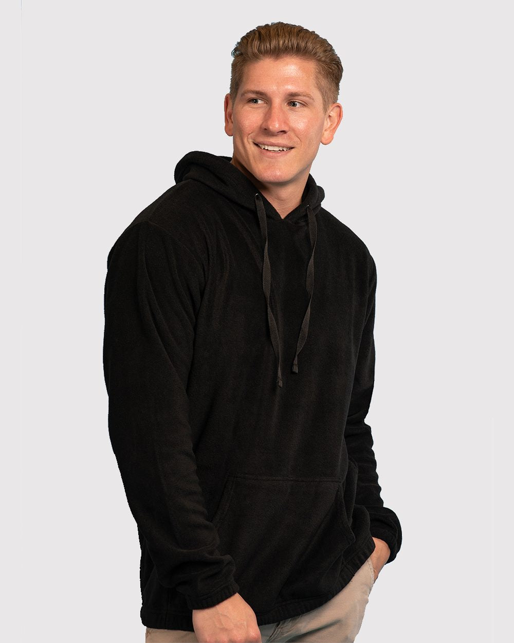 Burnside Polar Fleece Hooded Pullover 3500
