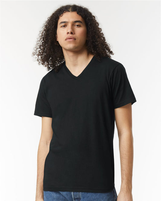 American Apparel Unisex CVC V-Neck Tee 2006CVC