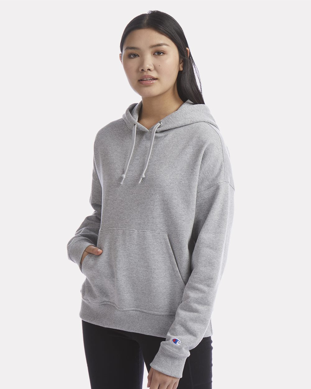 Champion Women's Powerblend® Hooded Sweatshirt S760