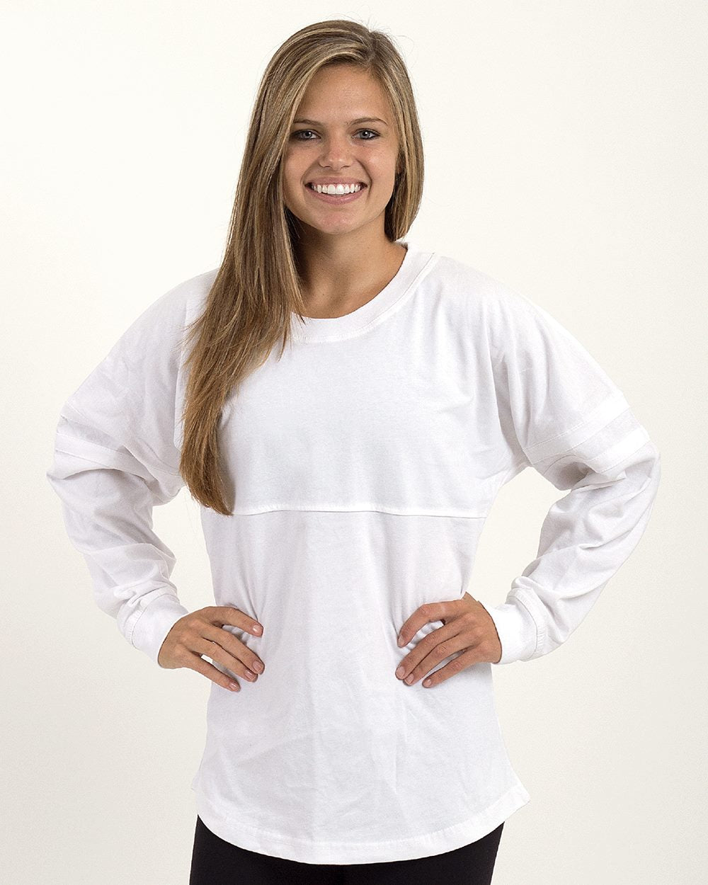 Boxercraft Women's Pom Pom Long Sleeve Jersey T-Shirt BW3514