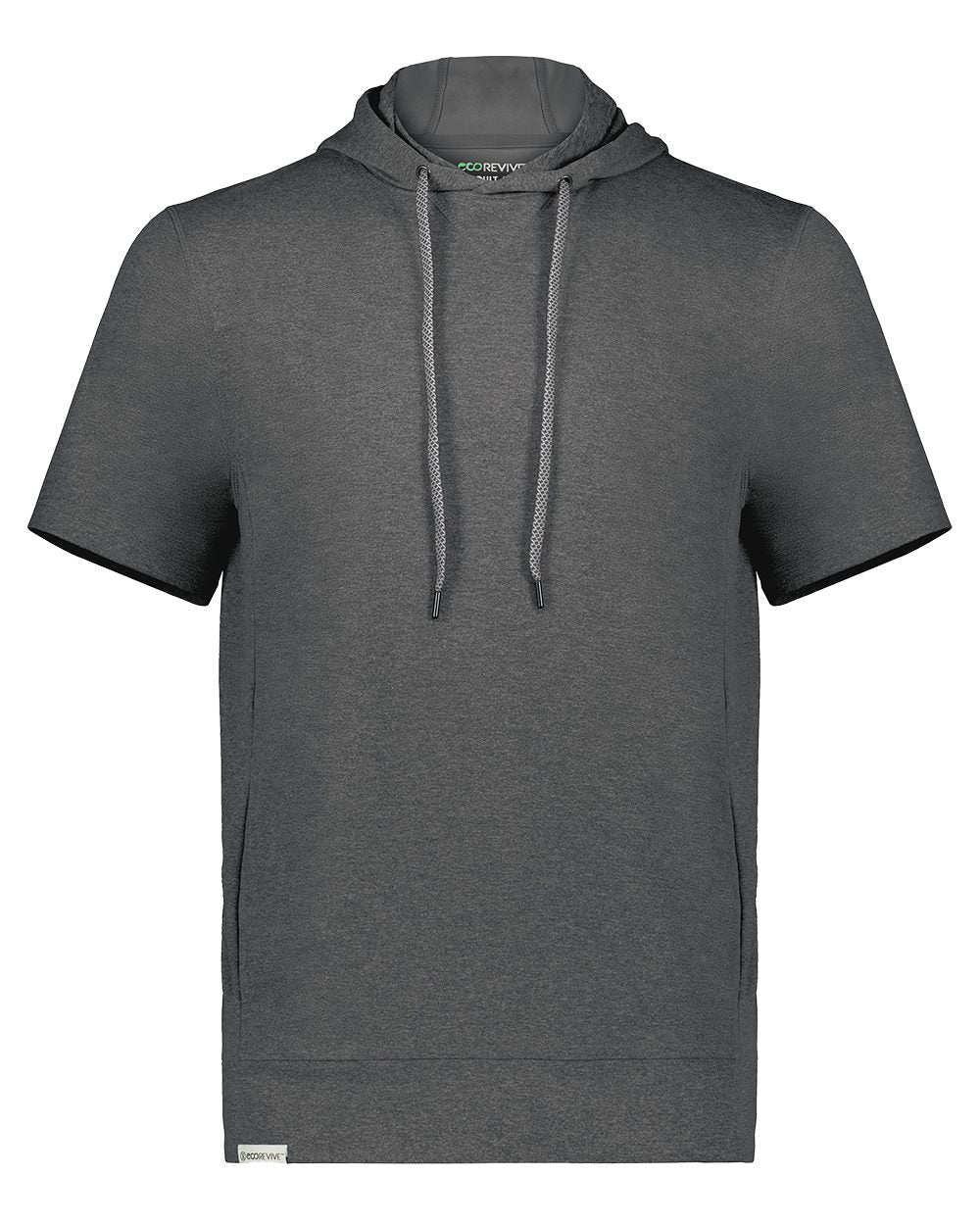 Holloway Men's Eco Revive™ Ventura Soft Knit Short Sleeve Hooded Sweatshirt 222505
