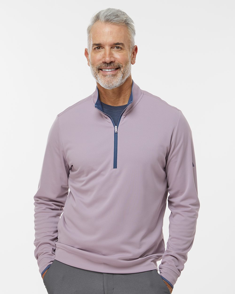 Adidas Men's Performance Lightweight Quarter-Zip Pullover A2002