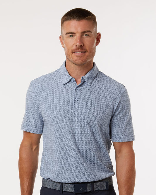 Adidas Men's Blended Printed Polo A702