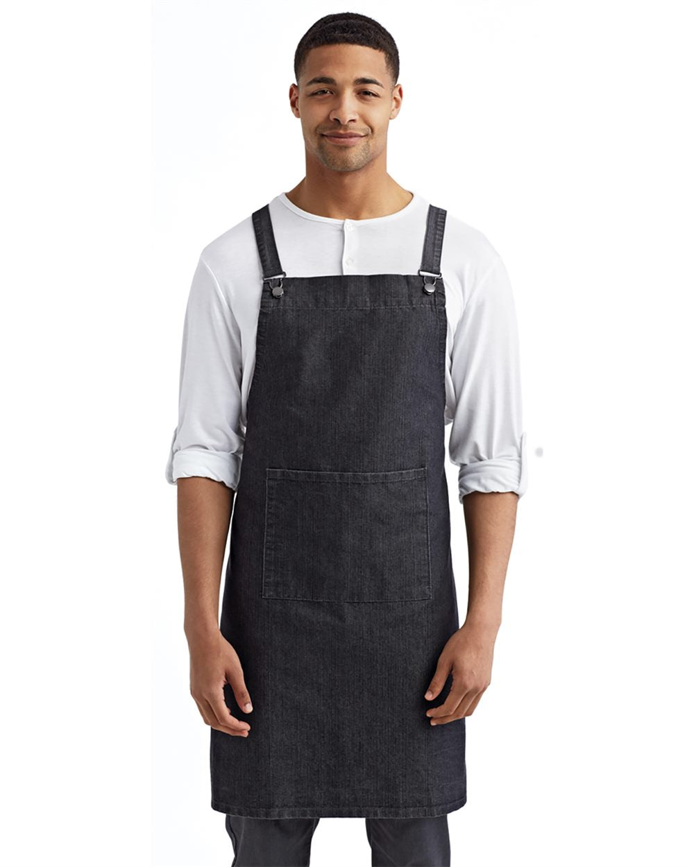 Artisan Collection by Reprime Cross Back Barista Bib Apron RP129