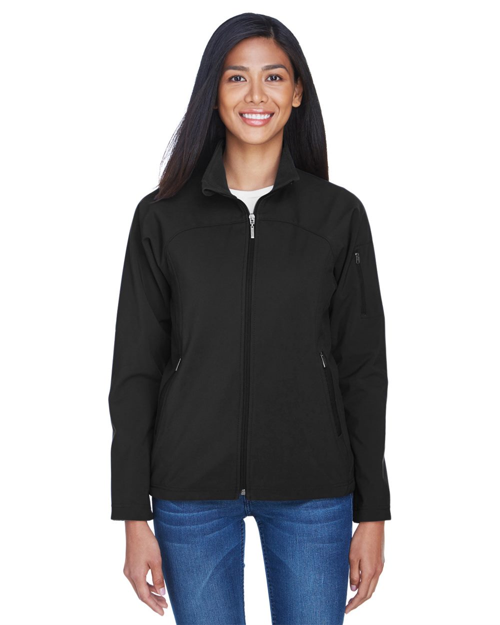 North End Women's 3-Layer Fleece Performance Soft Shell Jacket 78034