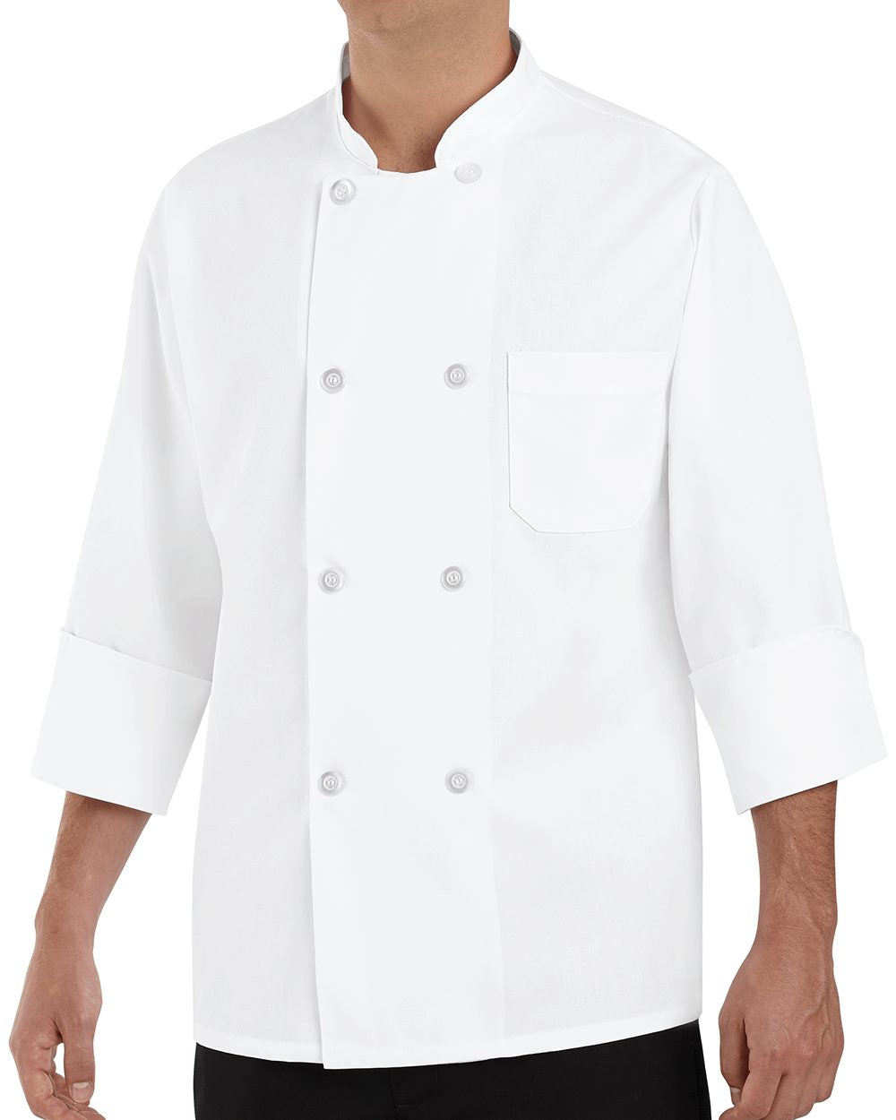Chef Designs Eight Pearl Button Chef Coat 0403