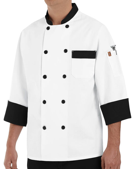 Chef Designs Garnish Chef Coat KT74