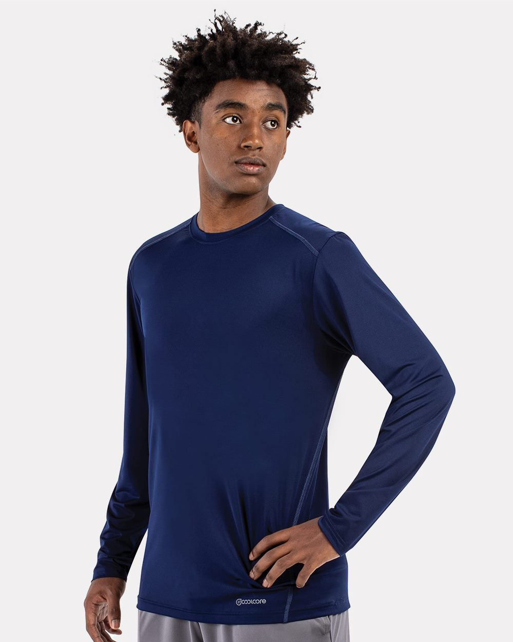 Holloway Unisex Essential Long Sleeve T-Shirt Powered By Coolcore 222138