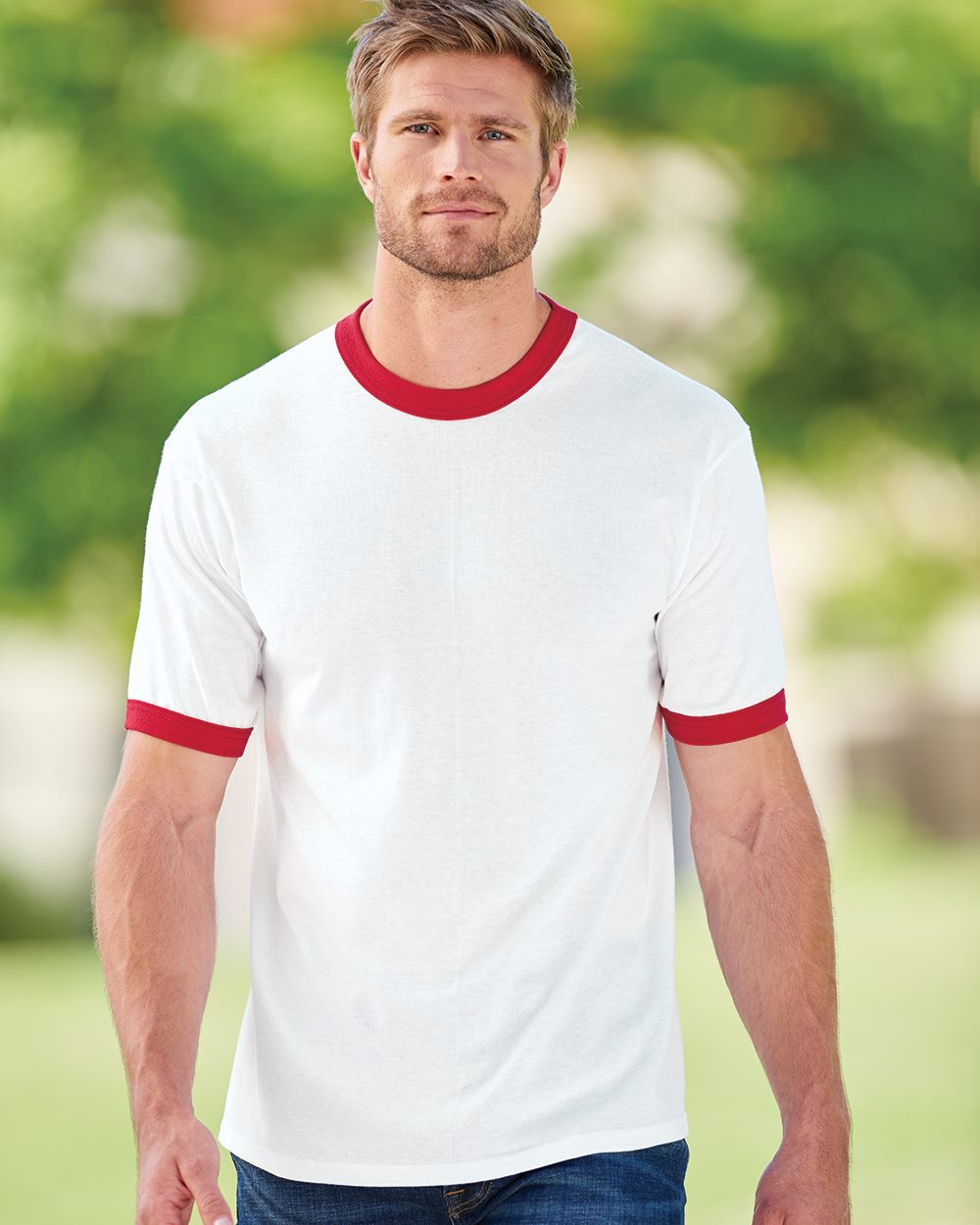 Augusta Sportswear Unisex 50/50 Ringer T-Shirt 710