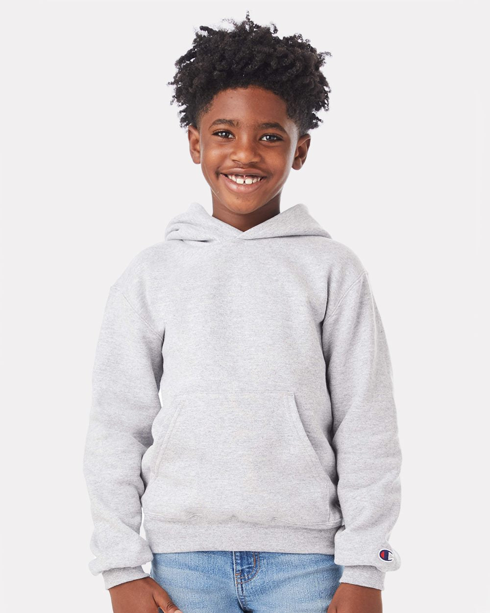 Champion Youth Powerblend® Hooded Sweatshirt S790