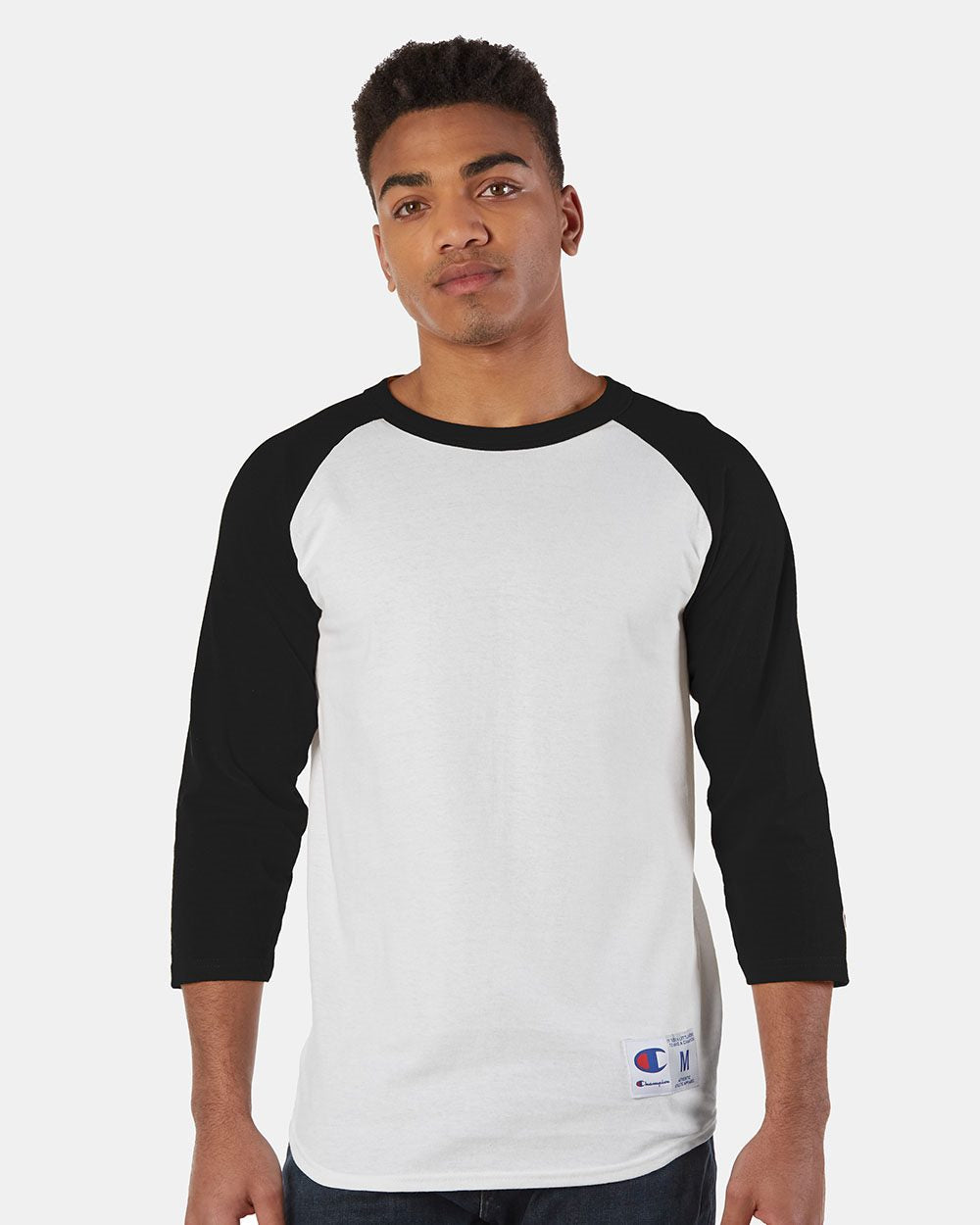 Champion Unisex Raglan Sleeve Baseball T-Shirt T137