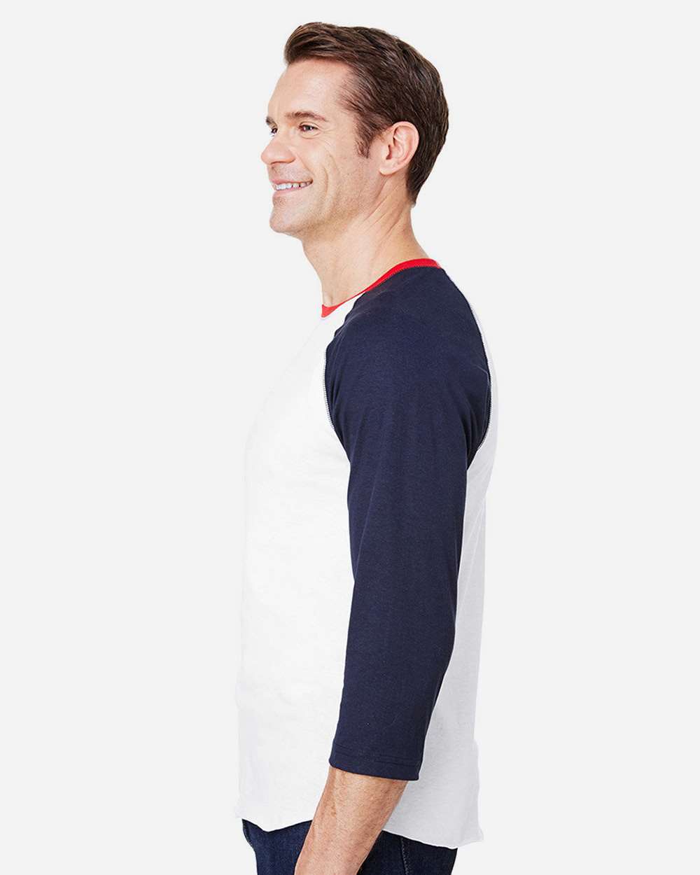 #colormdl_White/ Navy/ Red
