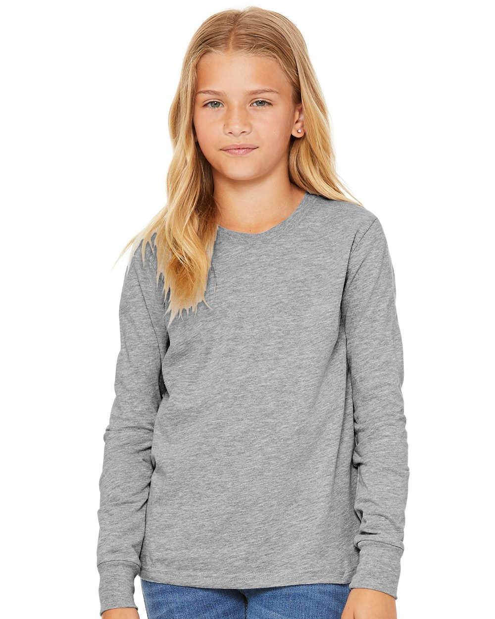 BELLA + CANVAS Youth Jersey Long Sleeve Tee 3501Y