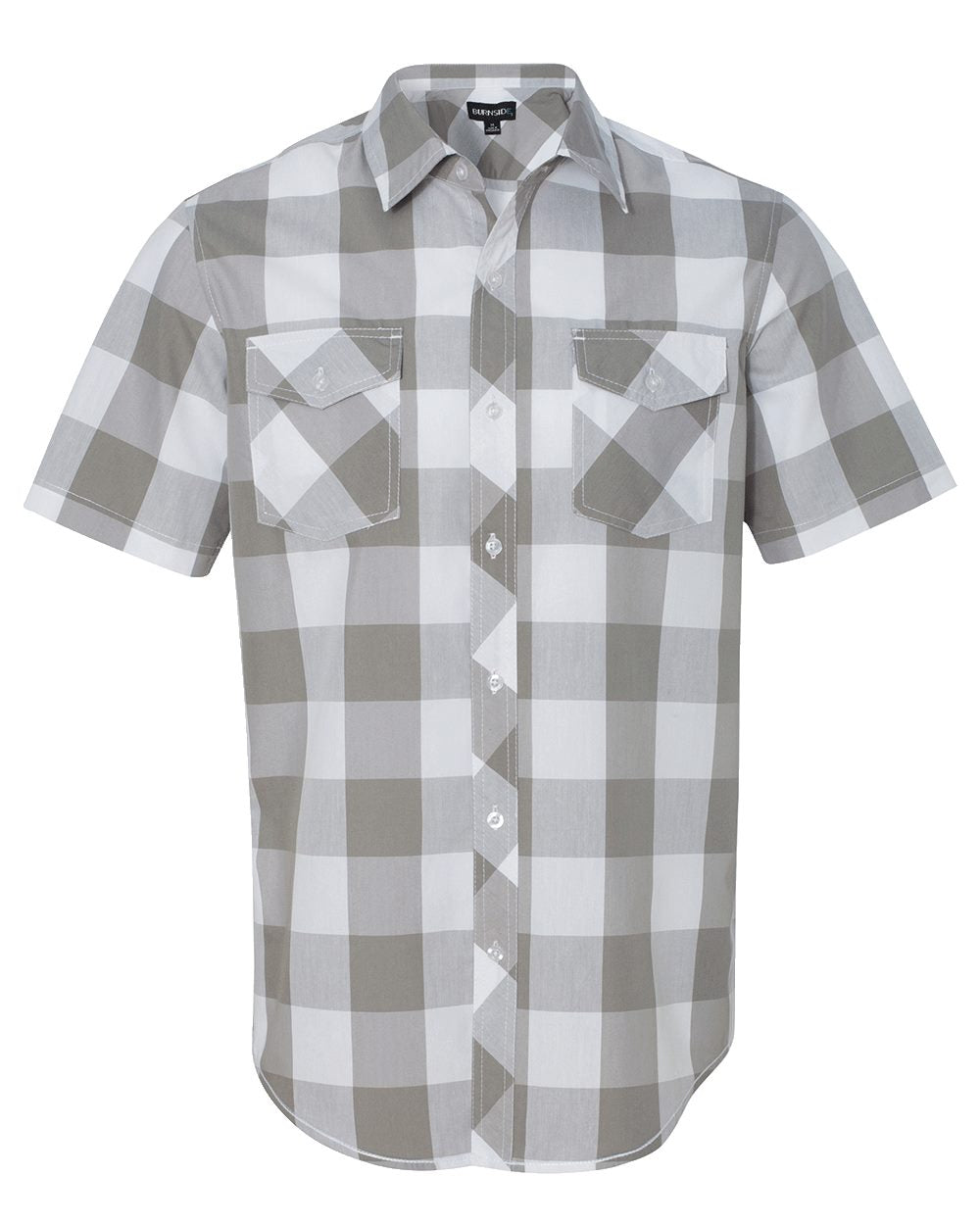 Burnside Men's Buffalo Plaid Short Sleeve Shirt 9203