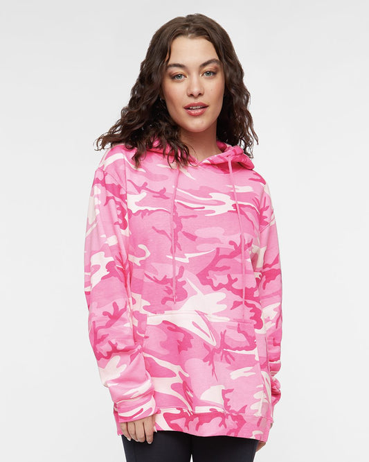 Code Five Unisex Camo Fleece Hoodie Sweatshirt 3969