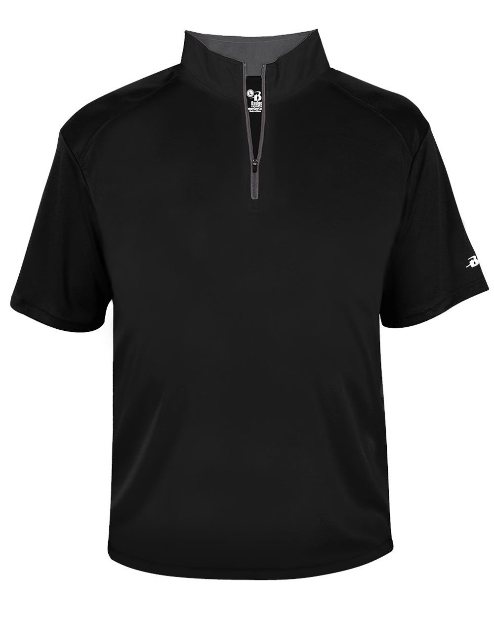 Badger Men's B-Core Short Sleeve Quarter-Zip 4199