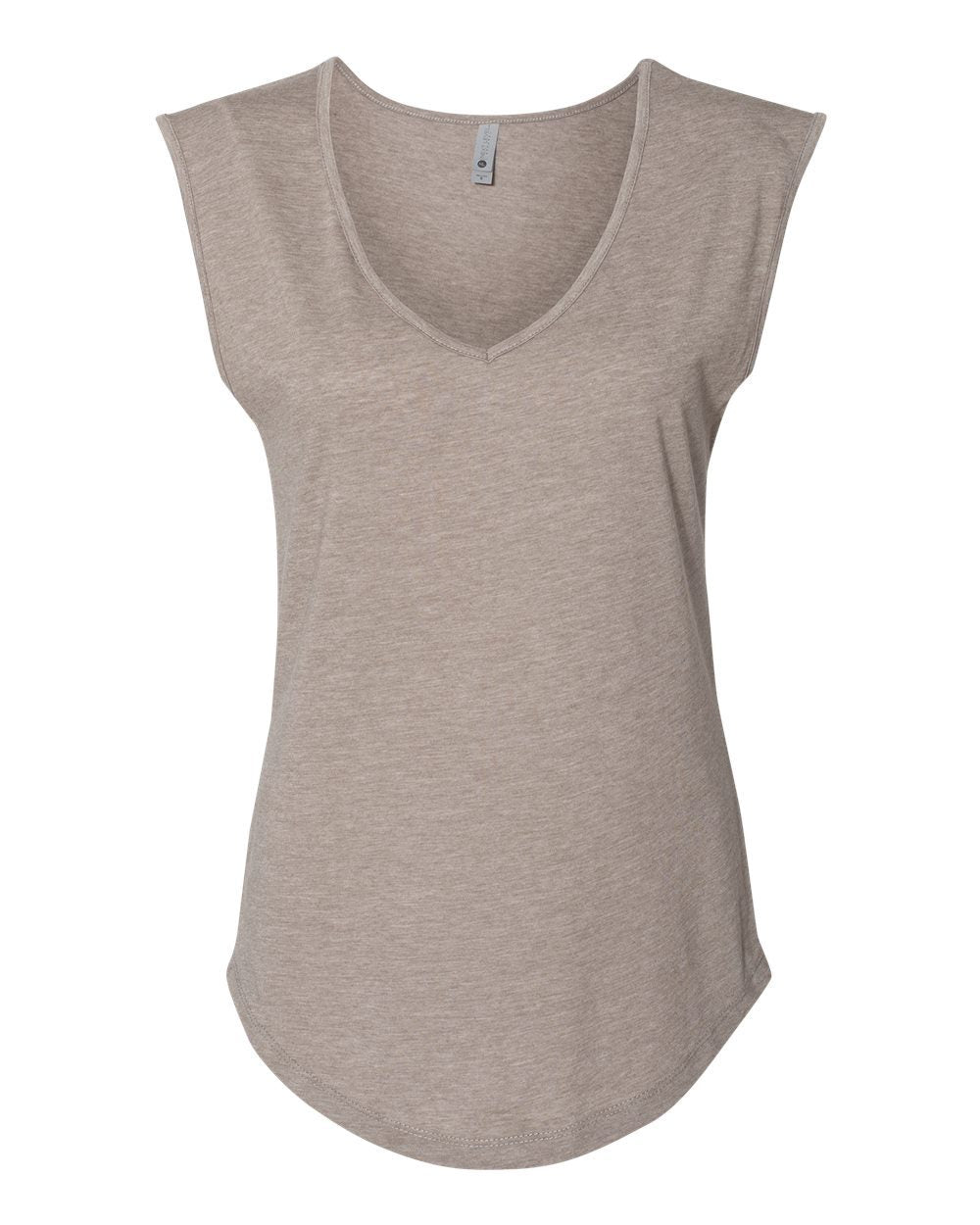 Next Level Women's Festival Sleeveless Deep V-Neck T-Shirt 5040