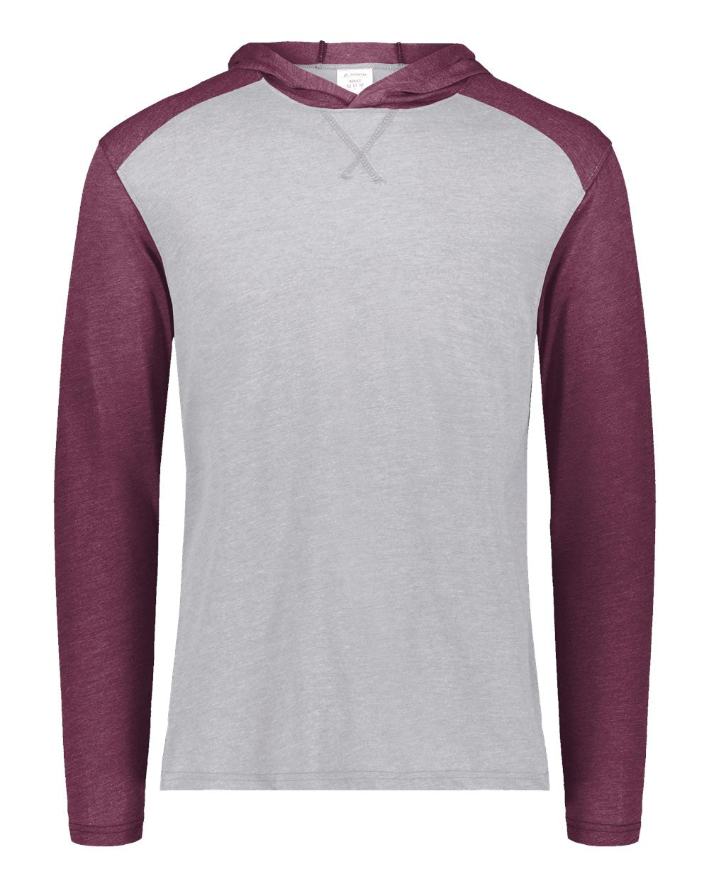 #color_Grey Heather/ Maroon Heather