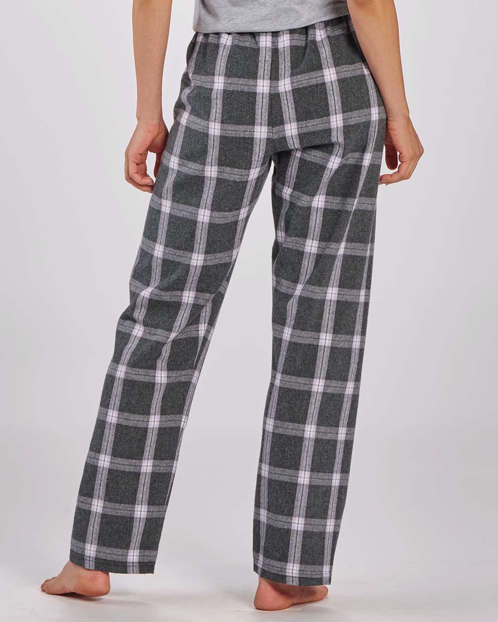 #colormdl_Charcoal Lavender Tomboy Plaid