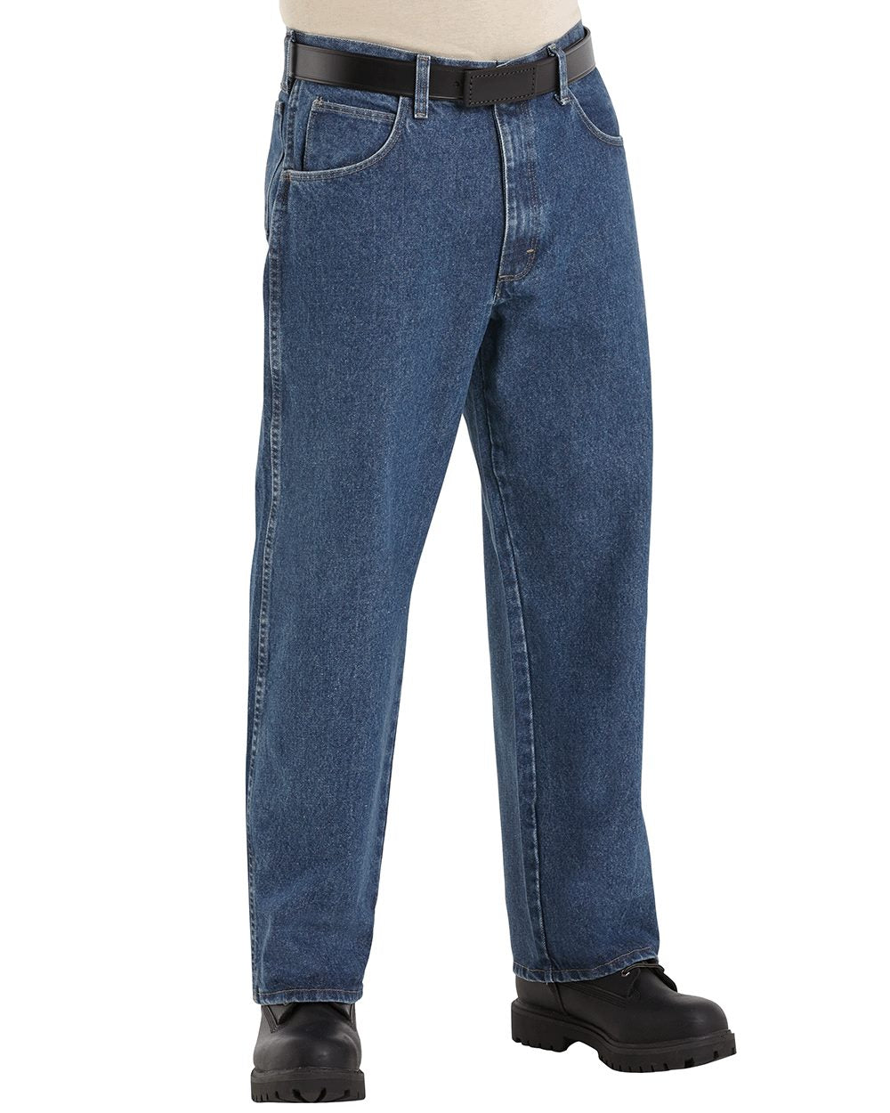 Bulwark Stone Washed Loose Fit Denim Jean PEJ6