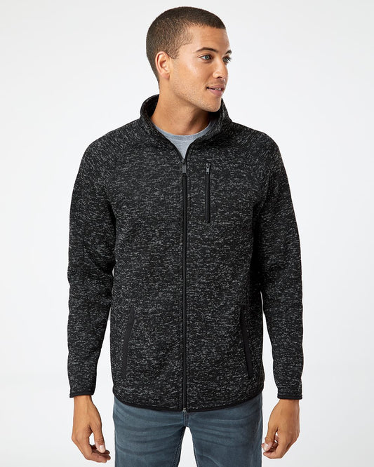 Burnside Men's Sweater Knit Jacket 3901