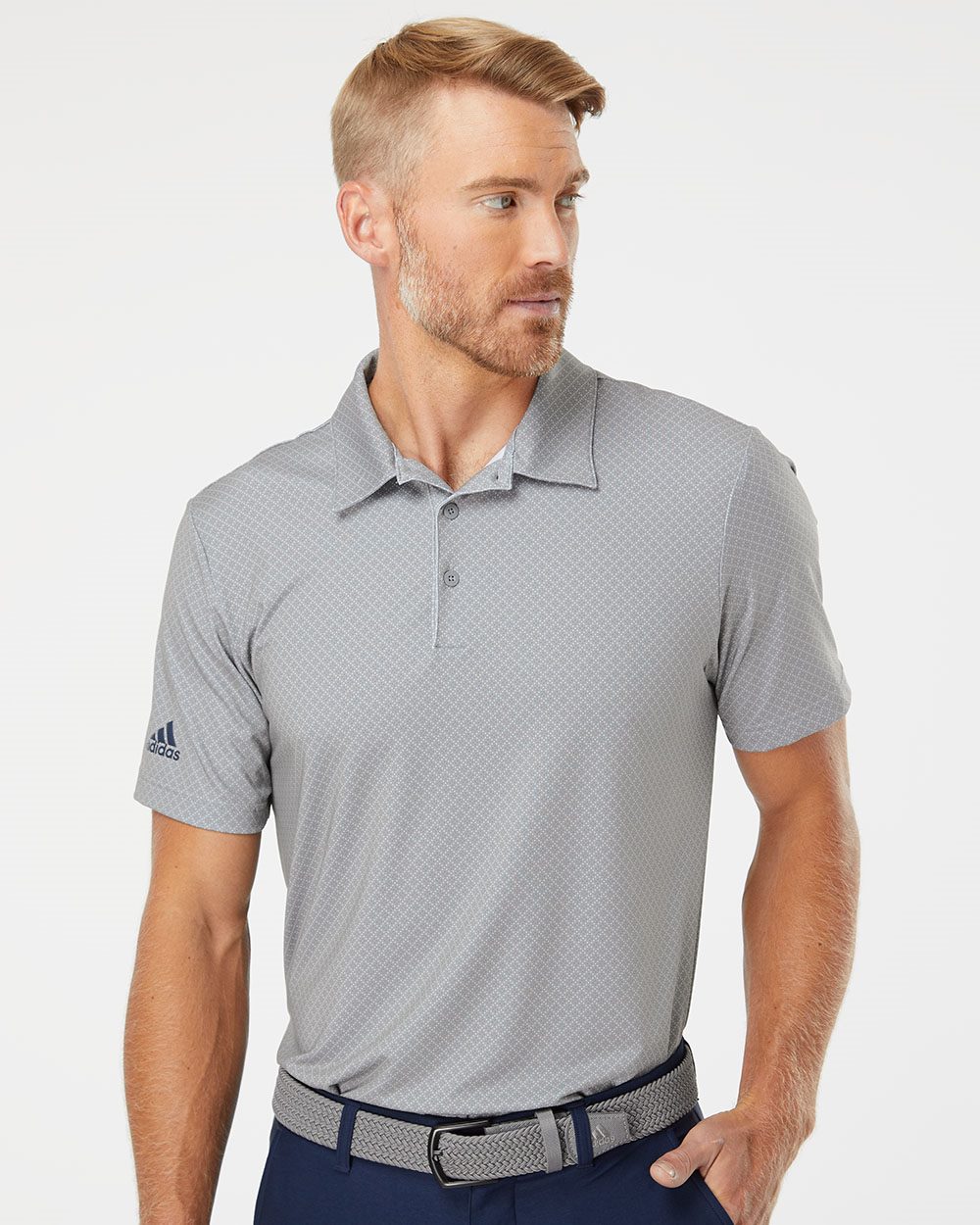 Adidas Men's Ultimate365 Diamond Dot Print Polo A498