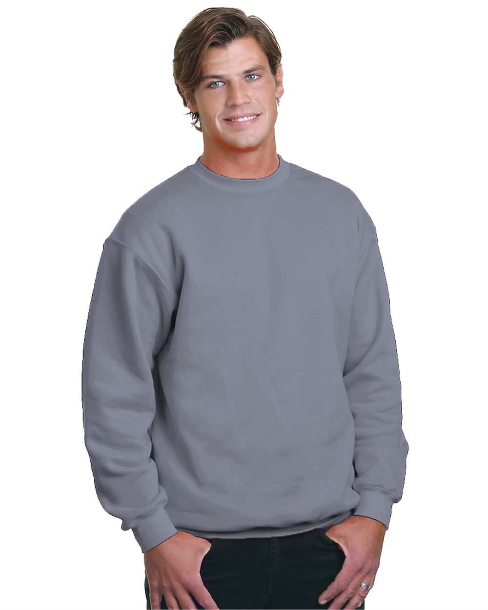 Bayside Unisex Union-Made Crewneck Sweatshirt 2105