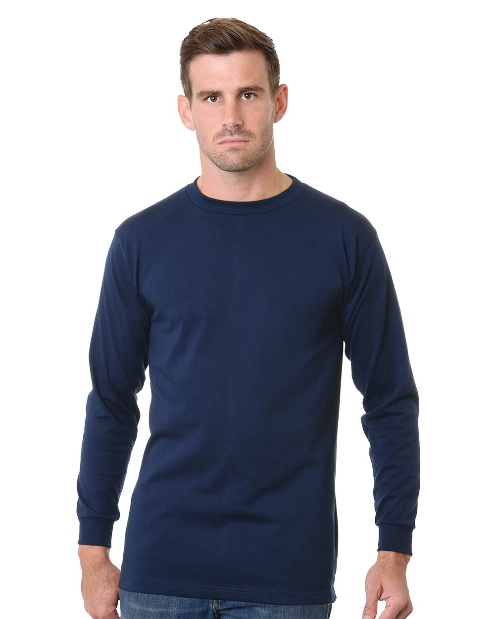 Bayside Men's USA-Made Tall Long Sleeve T-Shirt 6200