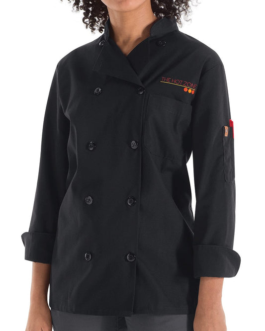 Chef Designs Women's Mimix™ Chef Coat with OilBlok 041X