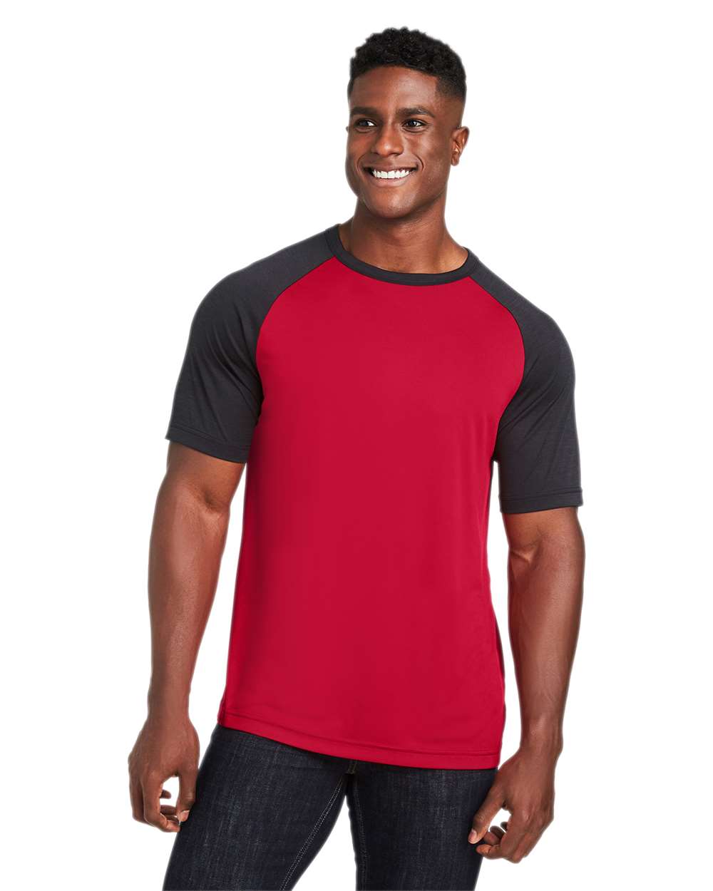 #colormdl_Sport Red/ Black Heather