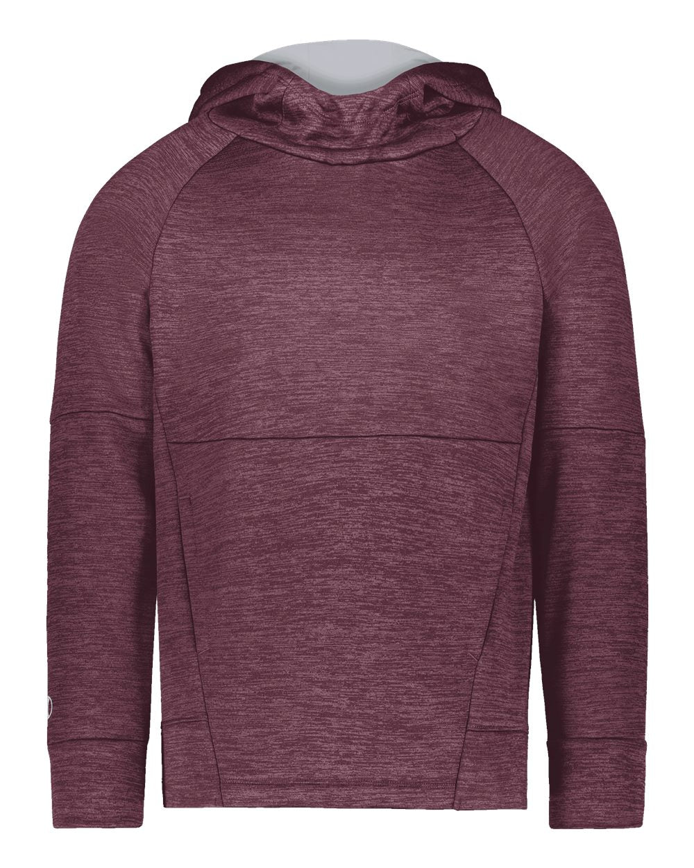 #color_Maroon Heather/ Silver