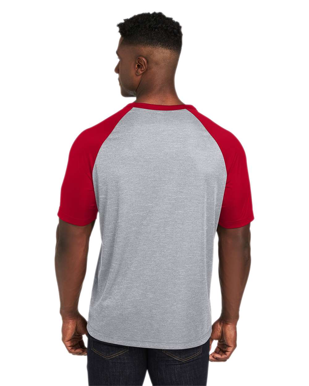 #colormdl_Athletic Heather/ Sport Red