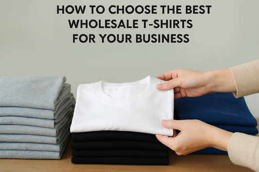 How to Choose the Best Wholesale T-Shirts for Your Business