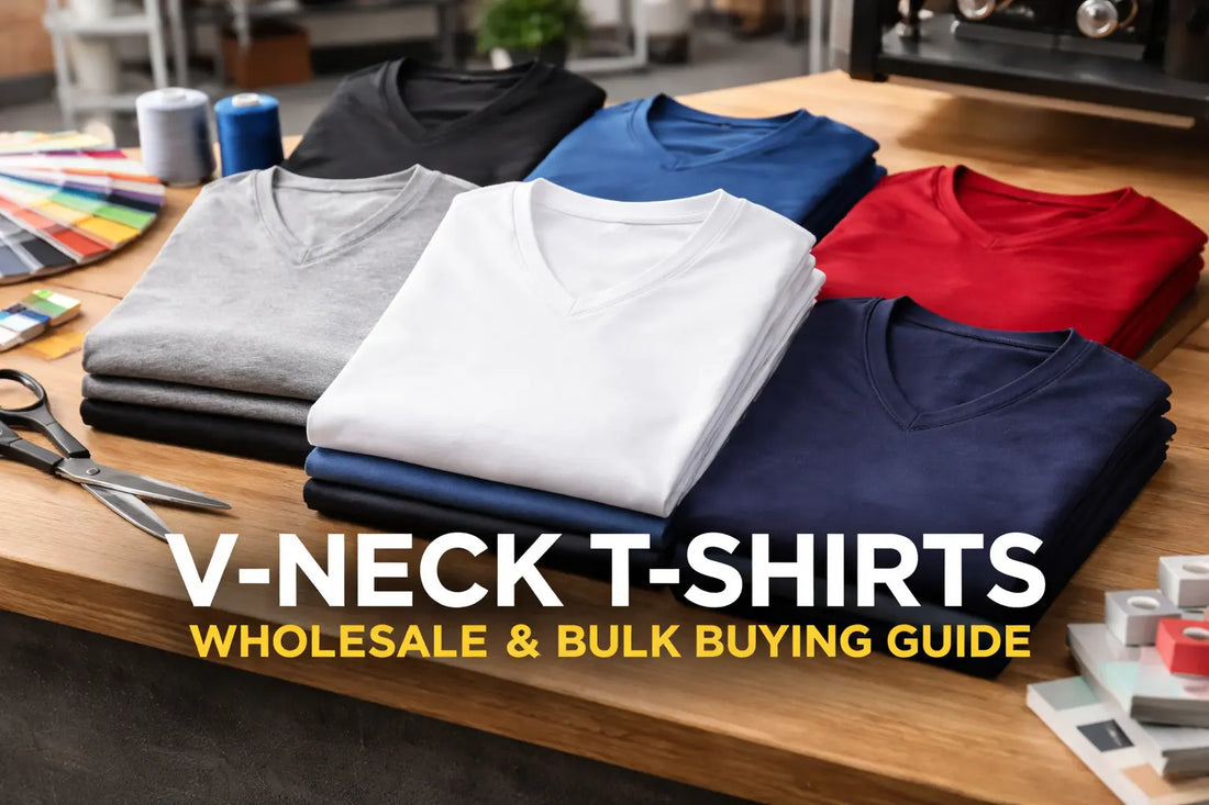 The Ultimate Guide to Buying Bulk V-Neck T-Shirts