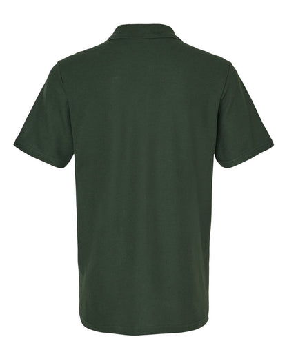 Gildan Unisex Softstyle® Pique Polo 64800 #color_Forest Green