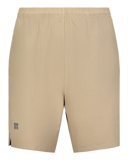 Russell Athletic Unisex Legend Woven Shorts R20SWM #color_Khaki