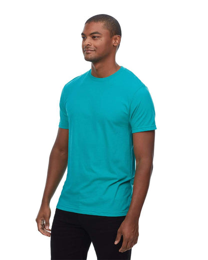 Threadfast Apparel Unisex Epic CVC T-Shirt T1001 #colormdl_Heather Teal