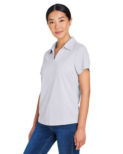 CORE365 Women's Market Snag Protect Mesh Polo CE104W #colormdl_Platinum