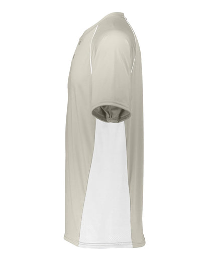 Augusta Sportswear Youth Limit Jersey 1561 #color_Silver Grey/ White