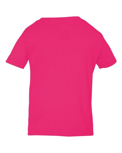 Rabbit Skins Infant Fine Jersey Tee 3322 #color_Hot Pink