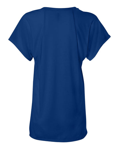 BELLA + CANVAS Women’s Flowy Raglan Tee 8801 #color_True Royal