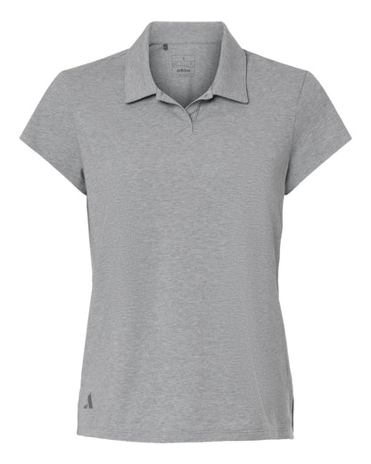 Adidas Women's Blended Polo A690 #color_Grey Three Melange