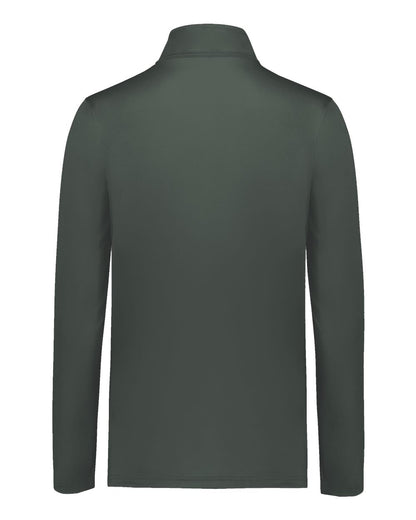 Holloway Women's CoolCore® Quarter-Zip Pullover 222340 #color_Iron