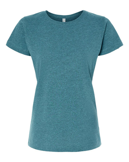 LAT Women's Fine Jersey Tee 3516 #color_Surf Blackout