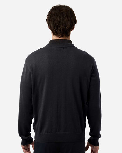Devon & Jones Men's New Classics V-Neck Sweater DG445 #colormdl_Black